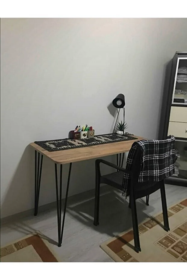 Squall 60×120 Metal Ayaklı Masa Mutfak Masası Çalışma Masası Bilgisayar Masası